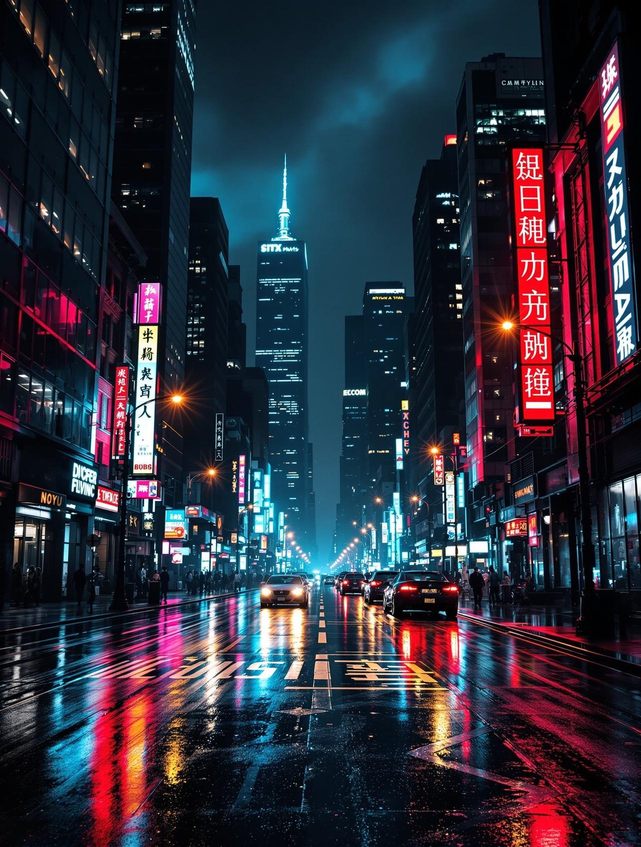 七七影视出品都市夜行者海报